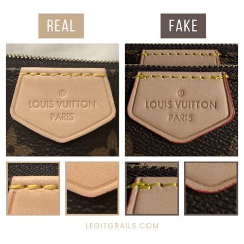 how to tell a real lv bag from a fake